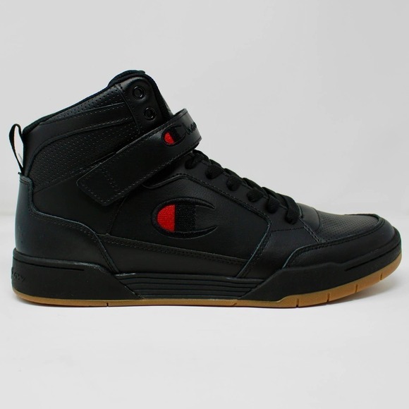 *NEW* Champion Arena Power HI Black Lifestyle Sneakers Black/Gum Size 11 - Picture 5 of 9